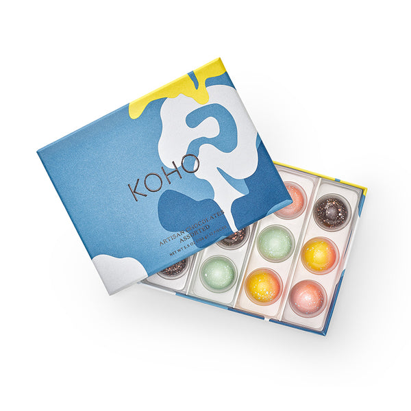 KOHO ボンボンショコラ アソートブルー12pc